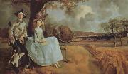 Thomas Gainsborough Mr and Mrs Andrews (nn03) oil painting picture wholesale